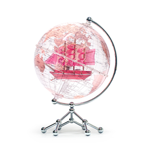 Wellfun Light Up Globe terrestre Stable Base en métal lourd Ornement Terre Nouveauté Cadeaux Globe Terre Carte - Product Image 4