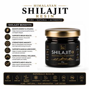 Résine de Shilajit Traditionnelle de l'Himalaya 30g, Résine de Shilajit Pure et Naturelle Riche en Acide Fulvique et en Plus de 85 Oligo-éléments pour le Soutien Énergétique - Product Image 3
