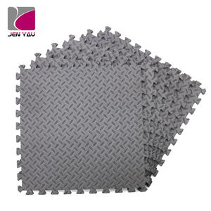 Azulejos de espuma EVA antifatiga 60x60cm 10mm Patrón de hojas CrossFit Box Floor - Product Image 6