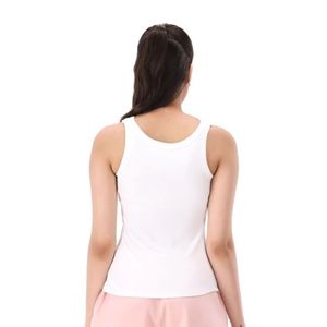 White Cove Tank Top sin mangas prémium para mujer, cuello redondo clásico, informal, básico, de punto acanalado suave y elástico, para verano - Product Image 6