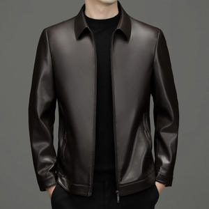 Custom Leather <b>Jacket</b> Manufacturer Genuine Leather <b>Biker</b> <b>Jacket</b> Men’s Leather <b>Jackets</b> Wholesale OEM Leather <b>Jacket</b> Supplier - Product Image 3