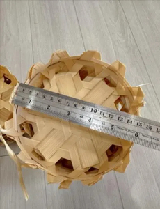 Cesta de Almacenamiento de Mimbre de Nuevo Diseño con Acabado Elegante, Perfecta para Mesas de Restaurante y Almacenamiento de Alimentos en el Hogar - Product Image 4