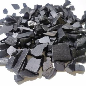 Aamna Gems Pierres Naturelles Gemmes Cristal d'Hyperstène Noir Évalué par un tiers Copeaux Roulés Boîte Cadeau Souvenir pour - Product Image 1