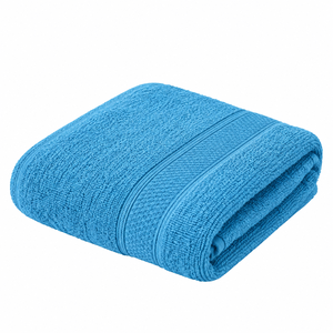 Toalla de Baño de Algodón de Color Sólido, Ultra Suave y Altamente Absorbente - Product Image 2