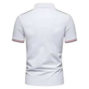 Camisetas Polo de Manga Corta para Hombre, Transpirables, de Algodón, Color Sólido, con Logotipo Personalizado, de la Mejor Calidad, Estilo Urbano, OEM ODM 2024 - Product Image 5