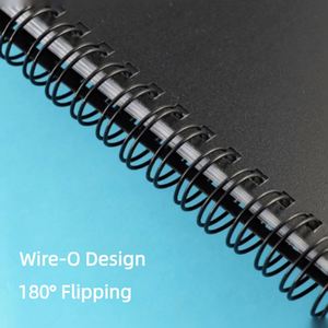 Sheet <b>Folder</b> - 20/40/60 Pages, Non-Glare, <b>A4</b> Spiral Music Notebook for Piano Scores, Practice & Recital - Product Image 4