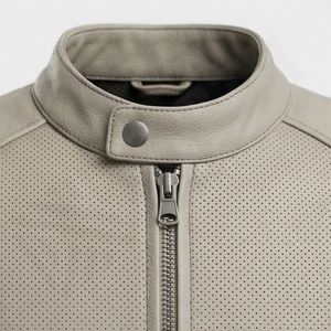 Veste de moto en cuir véritable pour homme de qualité supérieure, nouvelle arrivée, vestes de moto d'hiver, protections amovibles, personnalisables - Product Image 4