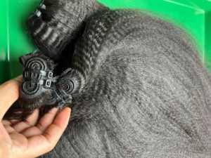 Mèches bon marché de 8 à 30 pouces, cheveux vierges vietnamiens non traités, humains crépus et droits, à vendre - Product Image 4