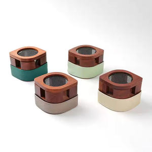 Arabic Style Wooden Bakhoor Burner Classic Handcrafted Wood Pot Handmade Wooden Bakhoor Burner Natural Finished with Lid - Product Image 2