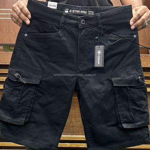 Shorts Cargo Homme Été Respirant en Spandex Écologique et Matière Recyclée Lavée, Taille M-XS, Collection Automne - Product Image 3