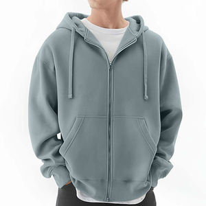 เสื้อฮู้ดดี้ผ้าฟลีซสำหรับฤดูหนาวแบบ unisex ทรงปกติ กันลม เป็นมิตรกับสิ่งแวดล้อม สี/โลโก้ปรับแต่งได้ ผลิตในประเทศปากีสถาน - Product Image 2