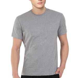 Camiseta de Cuello Redondo de Algodón Suave de Primera Calidad en Color Blanco Grisáceo, Estilo Hip Hop, Marca Privada, para Hombre, Mujer, Unisex - Product Image 3