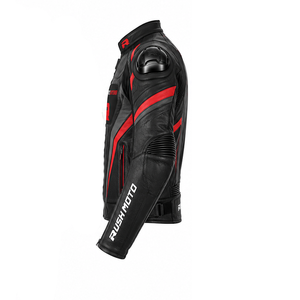 Chaquetas de Motocicleta de Verano para Hombre, Tallas Grandes, Personalizadas, de Cuero, con Estampado Digital, Impermeables, Transpirables y Anti-UV - Product Image 6
