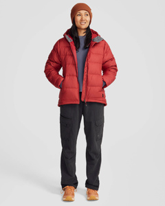 Chaqueta de invierno acolchada premium para mujer, ropa informal personalizada para exteriores, a prueba de viento, con cierre de cremallera y bolsillos laterales, abrigo para mujer - Product Image 6