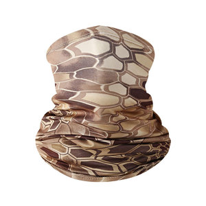 Cache-cou tubulaire respirant en polyester à motif uni avec logo de marque, protection solaire pour le cou, idéal pour le cyclisme, la randonnée et les activités de plein air toutes saisons - Product Image 5