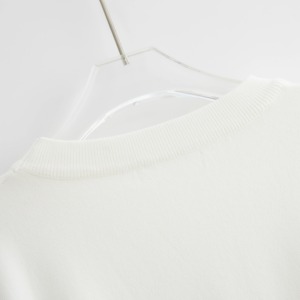 Pull-over en tricot pour femme, col rond classique, chaud et décontracté, style tendance, fabrication OEM, usine de vêtements au Bangladesh - Product Image 6