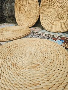 BEST SELLING Bamboo Round Classic Design <b>Placemats</b> | Sustainable Pure Handcrafted Eco-Friendly Tableware Supply - Product Image 6