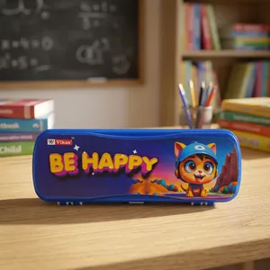 Estuche para Lápices Vikas ULTRA en Oferta, Estuche de Almacenamiento de Papelería Escolar Premium con Compartimentos Espaciosos, Diseño Duradero y Seguro - Product Image 5