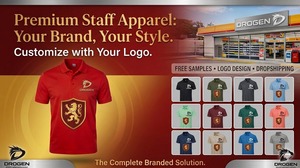 เสื้อโปโลผู้ชายสีน้ำเงินดำ คุณภาพพรีเมียม ระบายอากาศได้ดี แห้งเร็ว น้ำหนักเบา สั่งทำได้ตามต้องการ ทรงปกติ ขายส่ง - Product Image 4