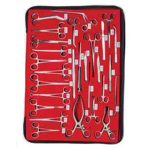 Kit de Instrumentos Quirúrgicos Veterinarios Profesional de 29 Piezas, Herramientas de Acero Inoxidable para Procedimientos Animales - Product Image 5