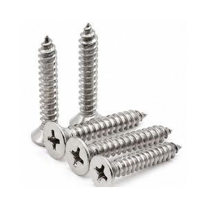 304 Stainless Steel Flat Head Phillips Machine <b>Screws</b> Metric Standard Thread <b>Socket</b> Head Fasteners for Assembly - Product Image 5