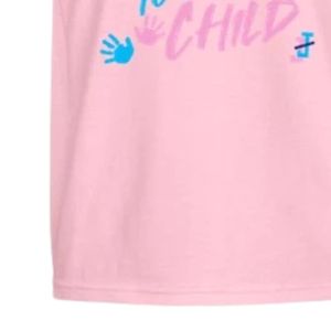 T-shirt rose à manches courtes pour tout-petits, imprimé lettres colorées, col rond, décontracté, léger, pour tous les jours, pour garçons - Product Image 5