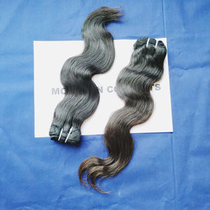 100% Extensions de cheveux humains de Temple indien de couleur blonde naturelle sans produits chimiques 8-32 pouces Bodywavy lâche vague profonde cheveux non traités - Product Image 6