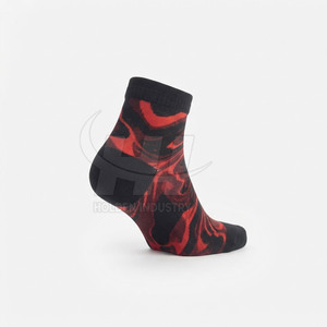 Chaussettes courtes à séchage rapide, douces, extensibles, modernes, décontractées, respirantes, avec motifs artistiques frais - Product Image 4