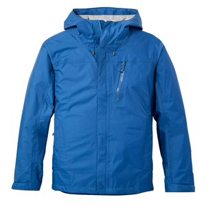 Chaqueta impermeable con capucha para hombre, de color sólido, con cierre de cremallera, informal, para otoño, de corte regular, de poliéster. - Product Image 5