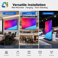 Layar LED Sudut Pandang Lebar Video Wall LED P1.2/P1.25/P1.53/P1.86/P2/P2.5 7680Hz 800cd/m² Kecerahan Tinggi 4K Ringan
