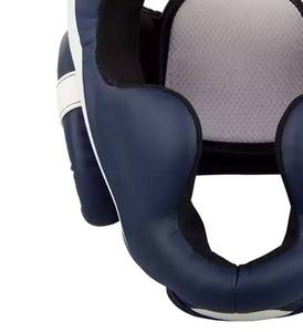 Professional Boxing Training Protection Head Guard Custom Logo Full <b>Face</b> Boxing Head Guard MMA Training Boxing Headgear - Product Image 4