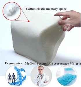 Oreiller d'appui-tête de bureau à domicile de voiture universel confortable d'une seule pièce nouveau matériau en mousse Installation facile - Product Image 3