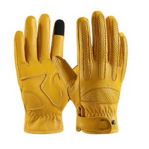 Customized Goatskin Lightweight Racing Gloves For Mountain <b>Bike</b> Dirt <b>Bike</b> Motocross Hand Grip for Winter Daily Use Riding Gloves - Product Image 1