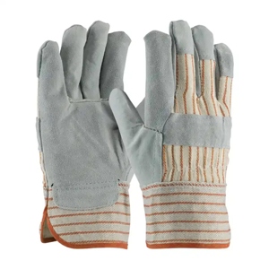 Guantes de Seguridad Industriales Resistentes de Cuero Vacuno con Forro de Algodón y Material de Aramida, Nuevo Diseño Canadiense para Protección de Manos y Cuerpo - Product Image 6