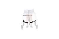 Le Gait Trainer possède une hauteur réglable permettant d'adapter et de s'adapter à la croissance de l'enfant. La conception de la fixation de la cheville évite que les jambes ne se croisent lors de la marche -BZ-XY01