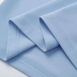 Men's Breathable 100% Cotton Short Sleeve for Shirt Solid Color Casual Knitted Button Front Regular Fit - Product Image 6