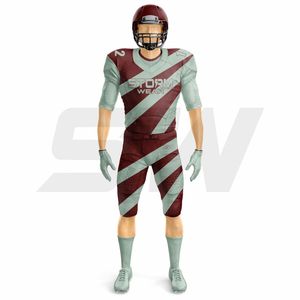 Uniforme de Fútbol Americano Personalizado para Equipos, Jersey de Fútbol Americano Sublimado Premium, Proveedor de Ropa Deportiva para Equipos de Fútbol Americano - Product Image 5