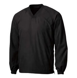 Camisa Cortavientos para Hombre, Cuello en V, Estilo Raglán, Deportiva, Personalizada, Ligera e Impermeable - Product Image 3