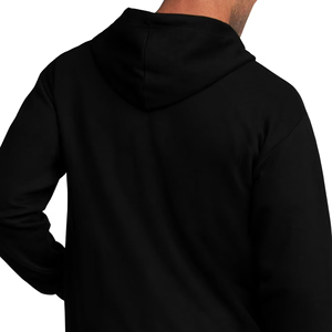 Sweat-shirt à capuche oversize pour homme, fermeture éclair, en polaire douce et chaude - Product Image 3