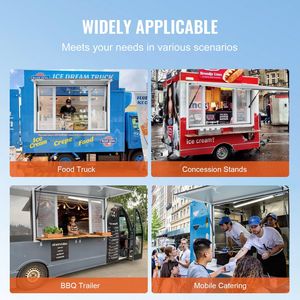 Aluminum Alloy 48"x36" Concession <b>Window</b> for Food Trucks 85Degrees 4 Sliding <b>Windows</b> Serving <b>Window</b> - Product Image 6