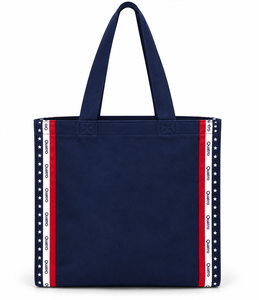 Sac messager en toile de coton personnalisé en gros, broderie, multi-poches, sac fourre-tout de voyage extérieur, sac à bandoulière avec logo - Product Image 2