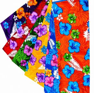 Pareo Tropical con Estampado Floral Iyara, Sarong Tejido de Verano, Corte Holgado, Transpirable, Estilo Vacacional, Sin Mangas, 100% Rayón - Product Image 2