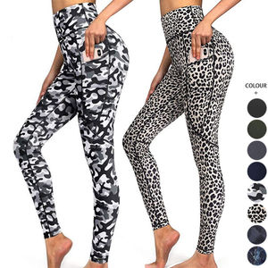 Leggings de Yoga de Cintura Alta con Control de Abdomen y Logotipo Personalizado al por Mayor – Leggings de Fitness Tejidos de Tallas Grandes para Mujer, Ropa de Gimnasio sin Costuras - Product Image 1