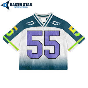 เสื้อเจอร์ซีย์แขนสั้นสำหรับทุกเพศ  ผ้าโพลีเอสเตอร์ 100% ระบายอากาศได้ดี แห้งเร็ว ป้องกันแบคทีเรีย ป้องกันรังสียูวี  พร้อมสกรีนชื่อทีมและชื่อผู้เล่นตามสั่ง - Product Image 4