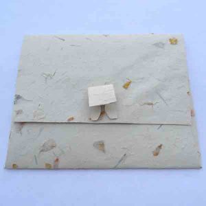 <b>A5</b> <b>Folder</b> in Ivory Colour 70 GSM Paper 100% Hemp Fiber Excellent For Stationery Notebooks - Product Image 2