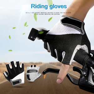 Guantes de Ciclismo Transpirables de Medio Dedo con Agarre para Deportes, Fitness, Pesca, Levantamiento de Pesas y Actividades al Aire Libre - Product Image 5