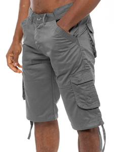 Men'S Tactical Cargo Shorts Oversized Baggy Fit Breathable Multi Pocket Urban Casual Utility Shorts OEM Supplier 2026 Hot Sale - Product Image 3