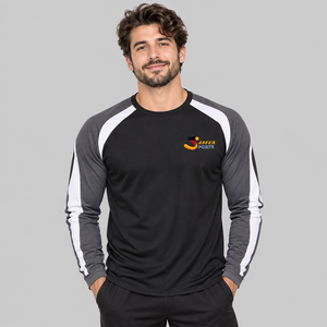 T-shirt à manches longues pour homme confortable, tissu doux et agréable, design élégant, coutures de qualité, coupe régulière, t-shirts à manches longues - Product Image 4