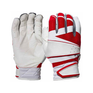 ถุงมือตีเบสบอลหนังแพะคุณภาพพรีเมียม พร้อมแถบปิดแบบตีนตุ๊กแก - Product Image 6