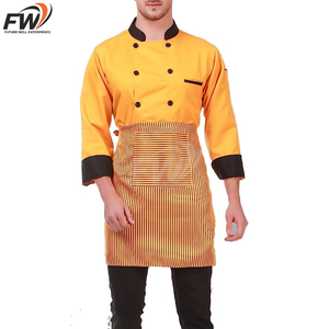 Chaqueta de Chef de Lona Transpirable de Secado Rápido para Hombre y Mujer, Manga Larga, Logotipo Personalizado, para Uso en Restaurantes y Bares - Product Image 4